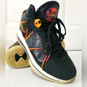 Nike Lebron VIII QS "Space Jam A New Legacy" Men's Shoes Black-White-Multi-color